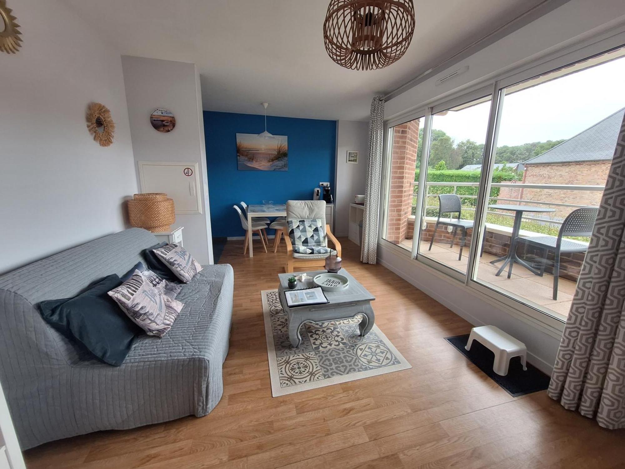 Charmant Appartement Avec Garage - "Le Calypso" Saint-Valéry-sur-Somme Luaran gambar